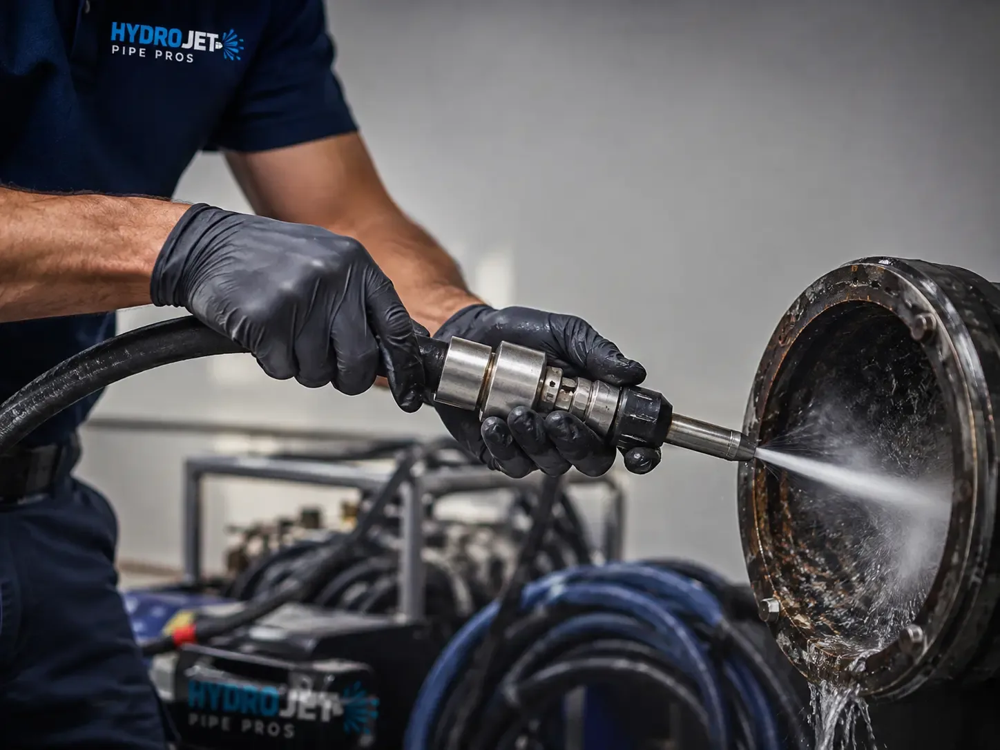 Hydro Jet Pipe Descaling in Orange, TX